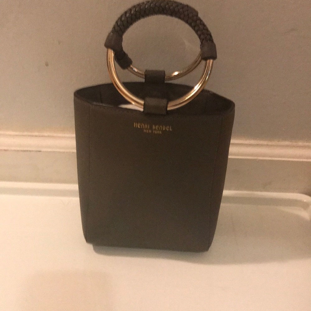 Henri Bendel Marqui collection woven bangle  bracelet bag